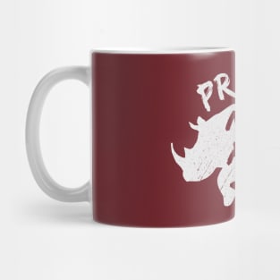 Protect Not Poach Rhino Ivory Trade Awareness Mug